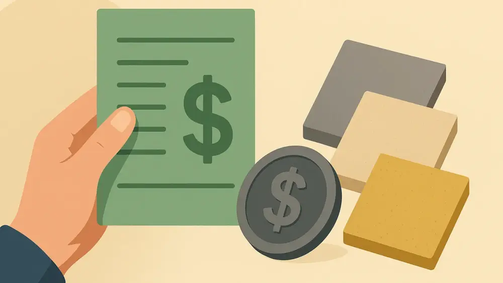 Como escolher materiais dentro do seu orçamento