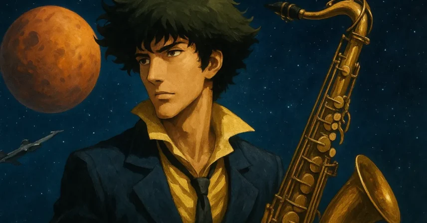 Cowboy Bebop 1998 Sunrise Spike caçadores recompensa jazz espaço