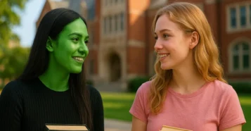 Elphaba e Glinda: Amizade na Universidade Shiz de Oz