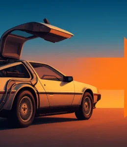 De Volta Futuro Robert Zemeckis Michael J Fox DeLorean