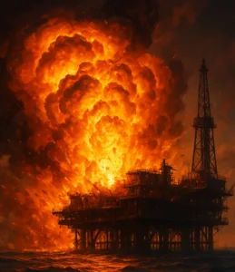 Explosão Fatal: O inferno na plataforma que chocou o mundo!
