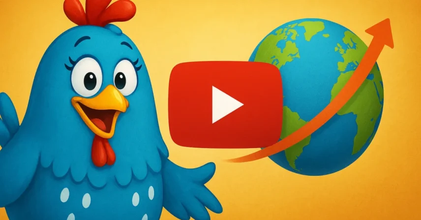Galinha Pintadinha: Fenômeno global no YouTube: Descubra já!
