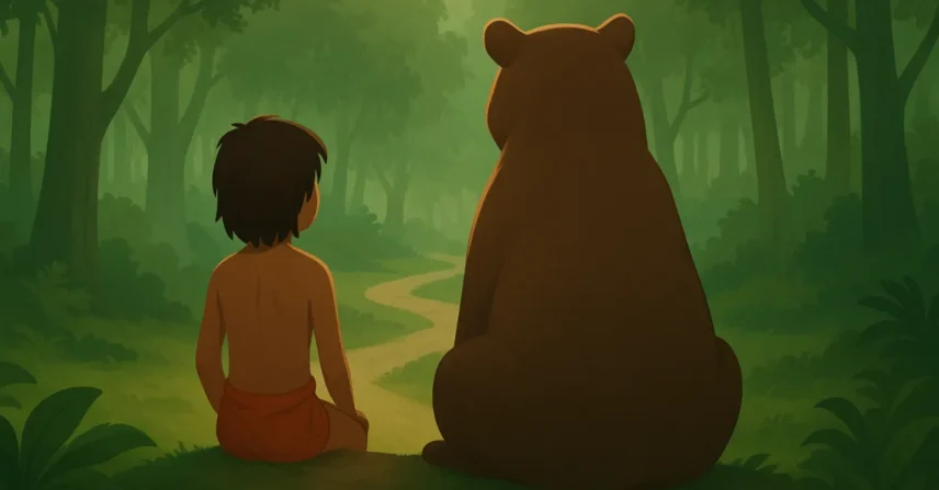 Mogli Menino Lobo 1967 Disney Rudyard Kipling selva Balu urso