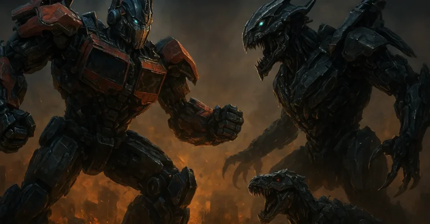 Transformers 4: Wahlberg, Dinobots e o Vilão Lockdown Ataca!