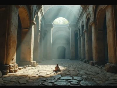 Como os cenários de filmes medievais são construídos hoje