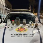 Cheiro forte de maconha leva PMDF a prender suspeito por tráfico em Ceilândia