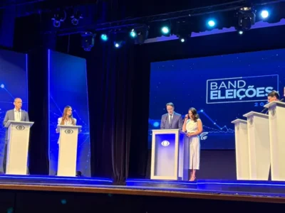 Candidatos unem forças contra Celina Leão em 1º debate